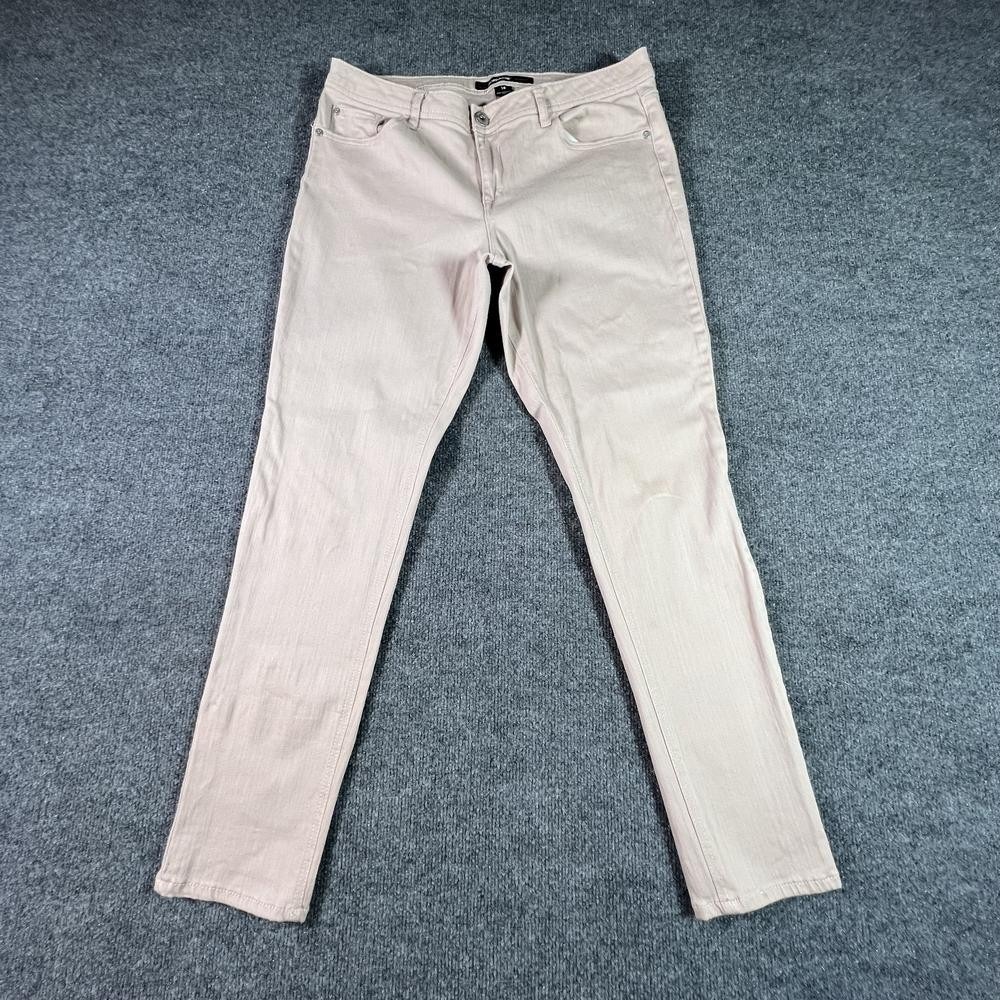 Jordache Skinny Jeans Womens 16 Beige Cotton Denim Stretch JM16663DR